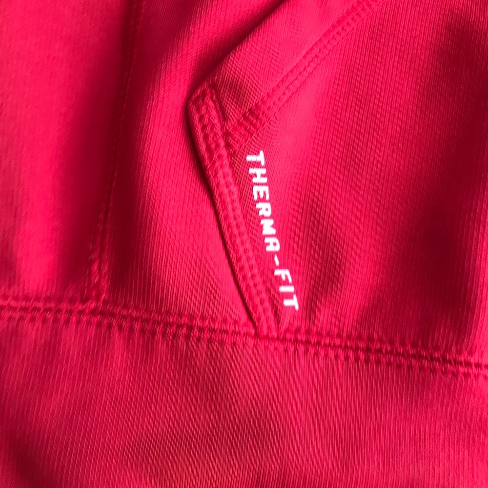 - Nike therma-fit hoodie red size small - Picture 6 of 7